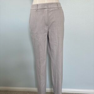 White House Black Market Elle Plaid Slim Ankle Trousers